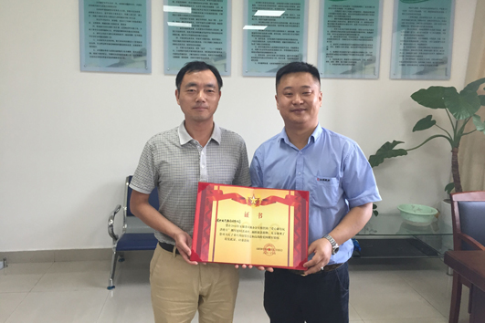 不忘初心，風雨冶山展風采—安邦電氣股份黨支部向抗洪官兵捐款(圖1)